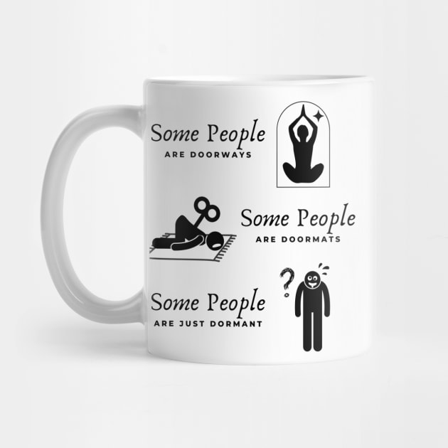 Some People Funny Meme Stick Figure Design by Holisticfox